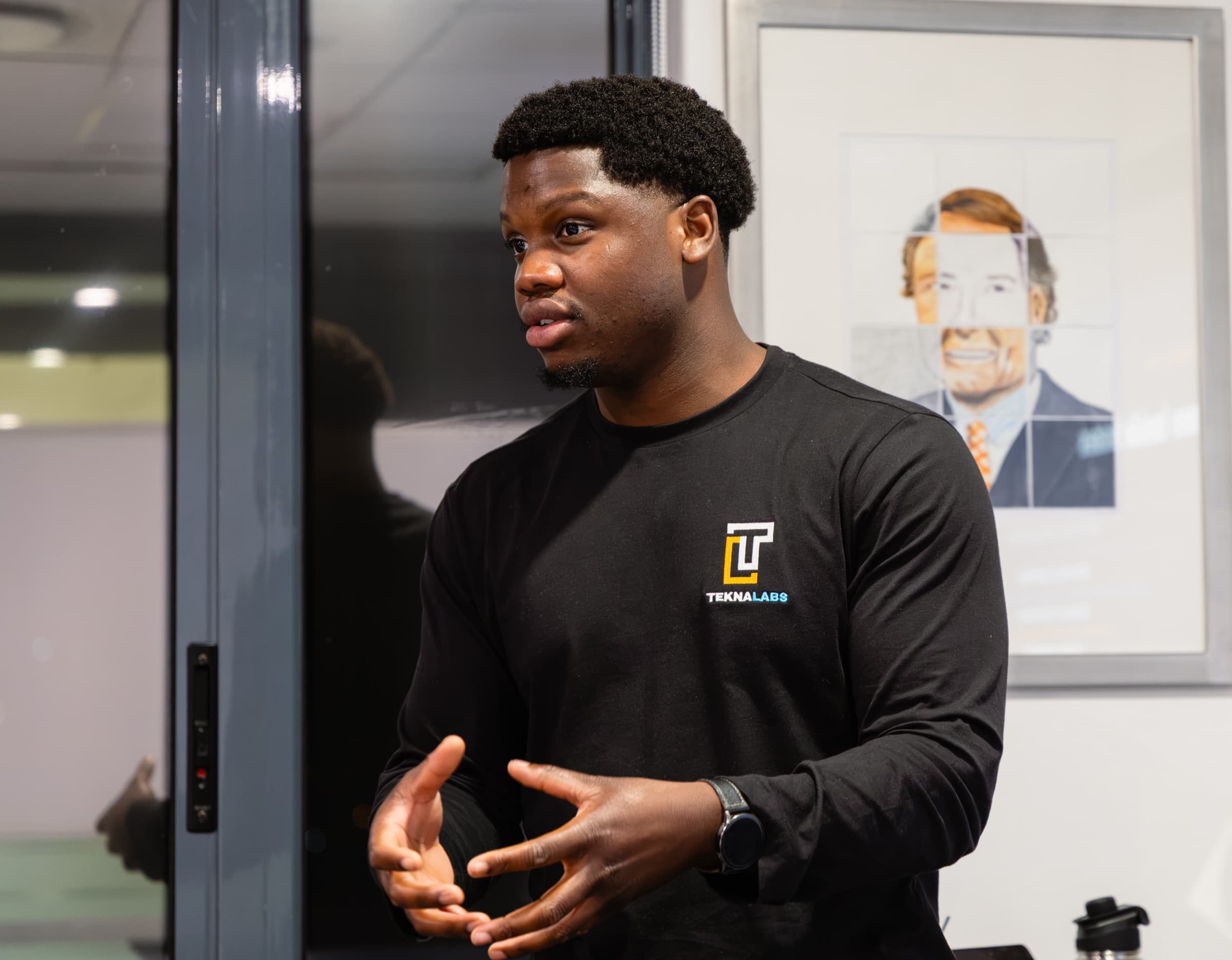 David leading a practical workshop for professionals